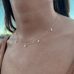 freshwater pearl statement multi gems and jewels necklace