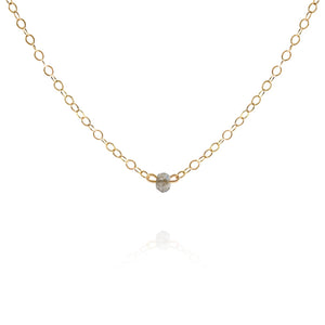 Labradorite Dainty Choker Necklace
