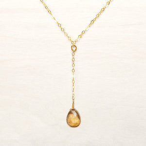 simple citrine gemstone pendant meaning