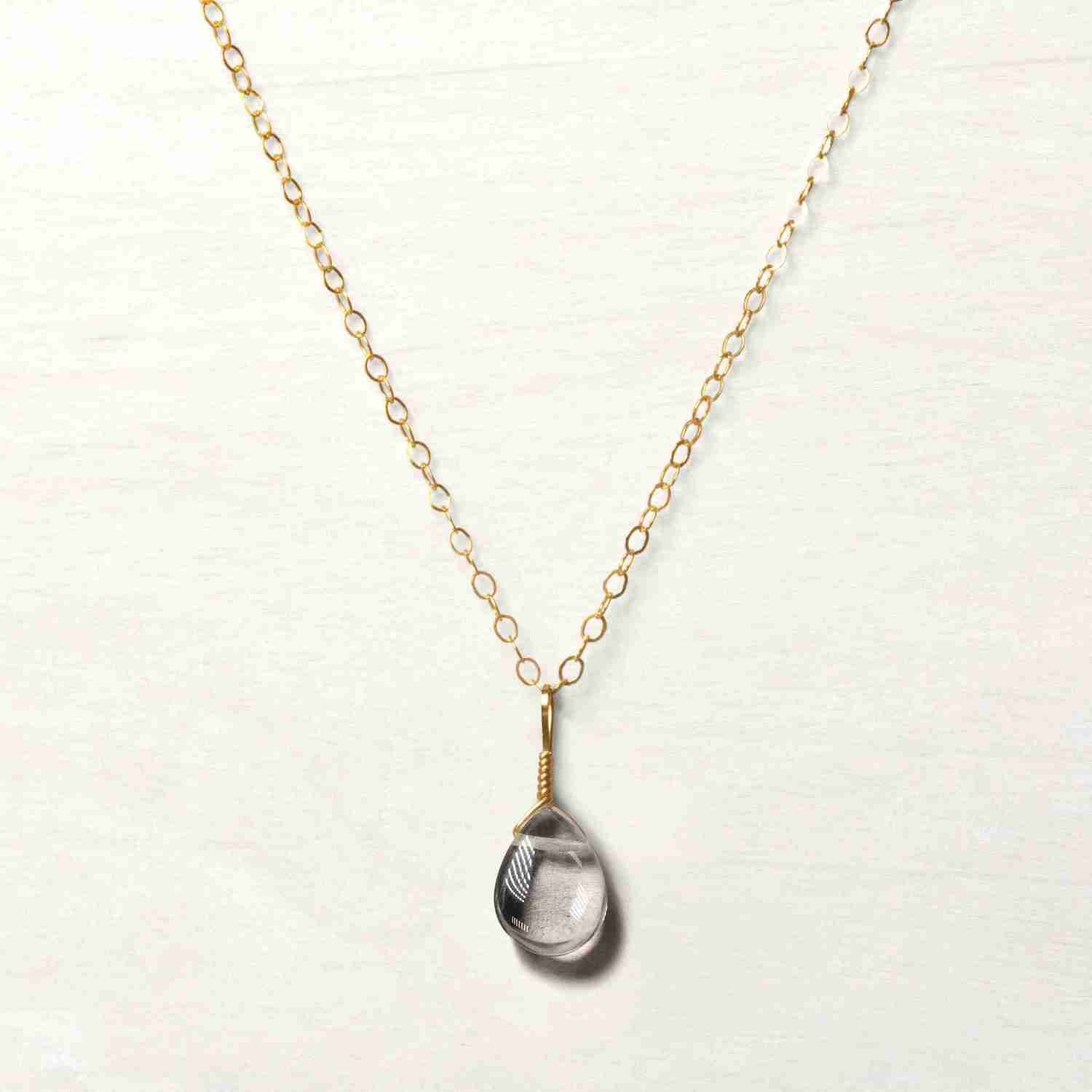gemstone jewelry store minimalist necklace
