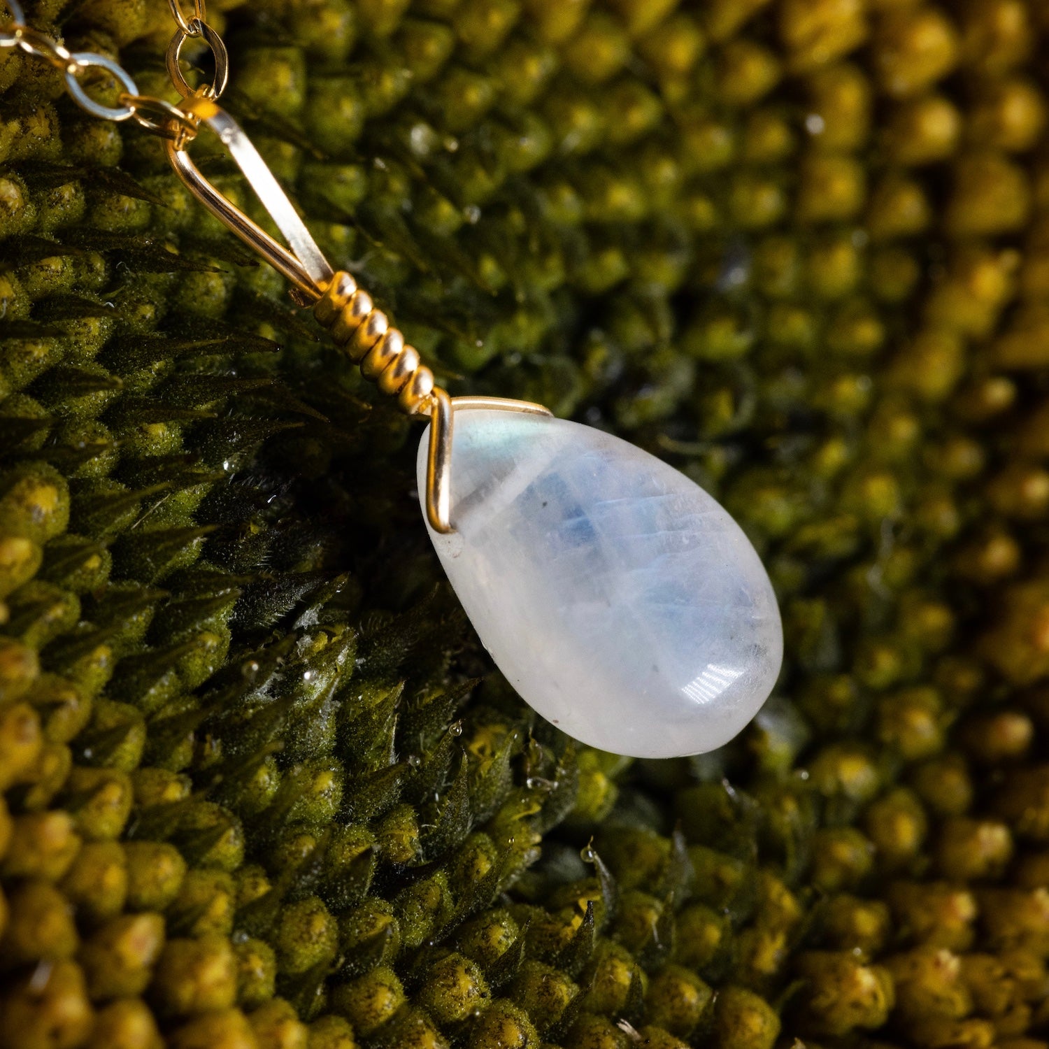 Moonstone Simple Necklace - Kindness Gems LLC