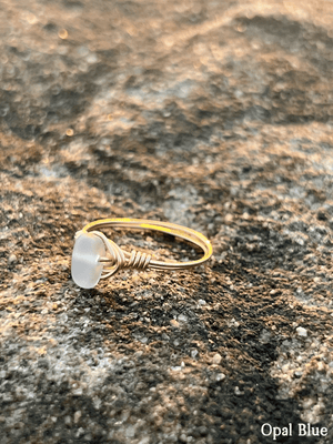 Sea Glass Rings - Kindness Gems LLC