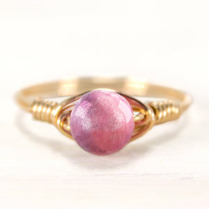 Ruby Simple Ring - Kindness Gems
