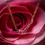 ruby gemstone raw choker necklace in gold