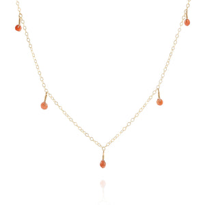 Sunstone Statement Necklace